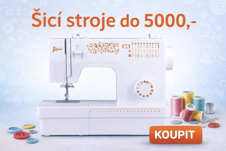 Šicí stroje do 5000