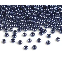 Rokajl Preciosa perleť 10/0 - 2,3 mm modrá námořnická 20 g