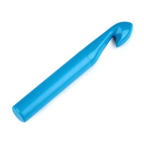 Háček na háčkování vel. 25 tyrkys 1 ks