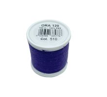 Polyesterová 150m šicí nit ORA 120 barva 510 tmavá fialová