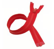 YKK Zip kostěný dělitelný VISLON® 65cm červená