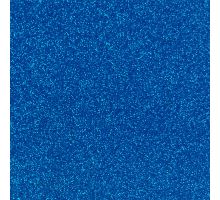 Nažehlovací hladká glitrová fólie na textil 15x25cm royal blue