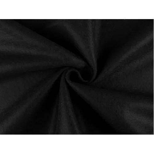 Plsť-filc dekorační černá