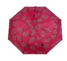 Dámský skládací vystřelovací deštník červená 1 ks
