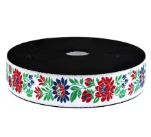 Pruženka folklor šíře 40 mm
