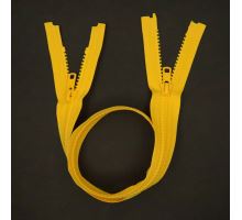 YKK Zip kostěný dělitelný dvoucestný VISLON® 65cm žlutá