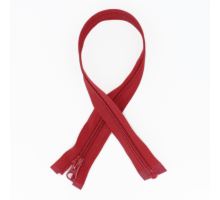 YKK Zip spirálový dělitelný 40cm červená