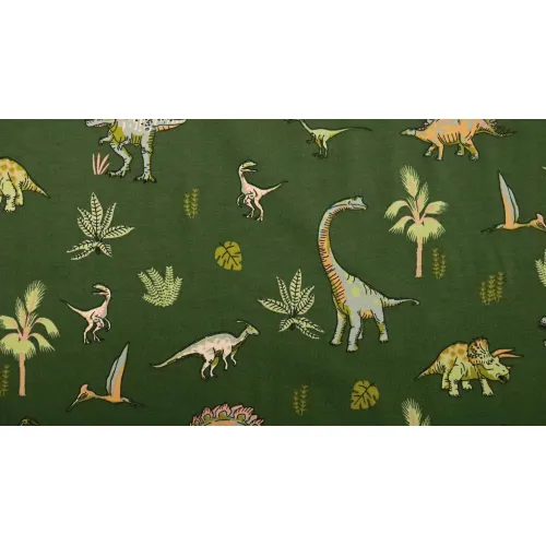 Teplákovina dinosauři na zelené