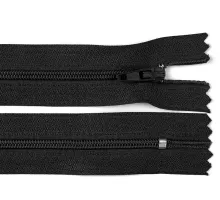 Spirálový zip No 3 délka 45 cm autolock černá 1 ks