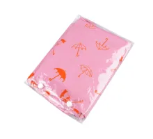 Dětská pláštěnka s obrázky růžová dětská 1 ks