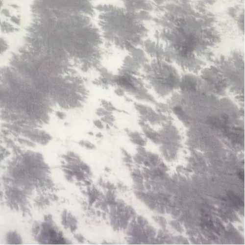 Mušelín mramorovaný - šedo-fialová