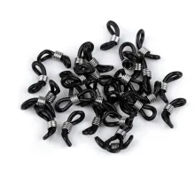 Silikonové háčky na brýle černá 30 ks