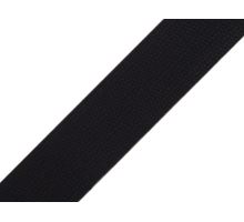 Bavlněný popruh šíře 25 mm černá
