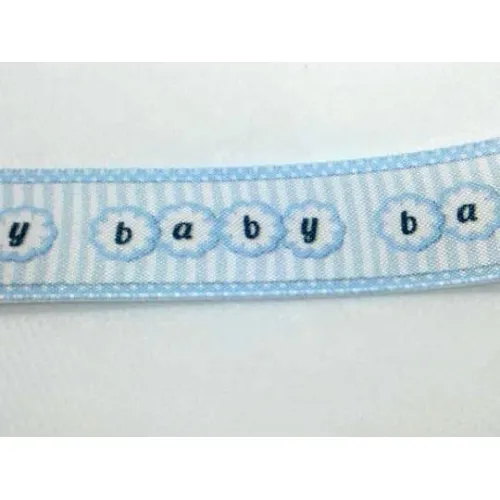 Stuha taftová 25mm Baby modrá Stuha taftová 25mm Baby modrá