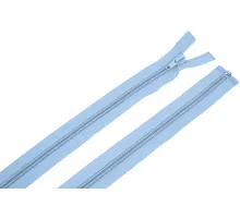 Zdrhovadlo zip plastový 45cm dělitelný šíře 6mm sv. modrá