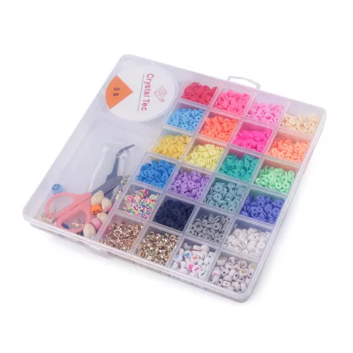 Set ke korálkování v boxu s nářadím viz foto 1 sada