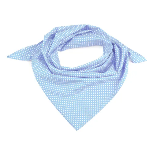 Bavlněný šátek s puntíky 65x65 cm