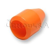 Koncovka plastová 969 reflexní oranžová