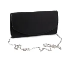 Kabelka - psaníčko semišové černá 1 ks