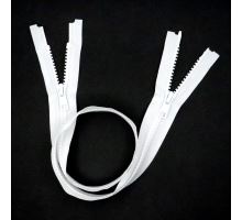 YKK Zip kostěný dělitelný dvoucestný VISLON® 65cm bílá