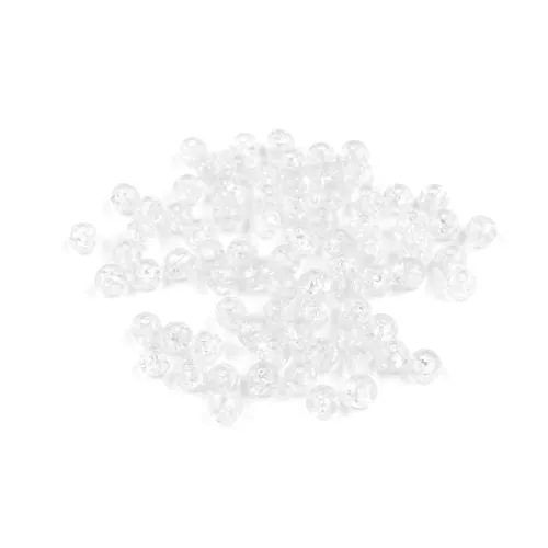 Plastové korálky kraklované Ø6 mm