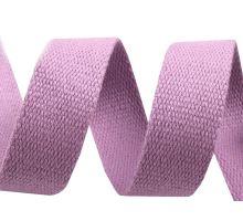 Bavlněný popruh šíře 30 mm fialová