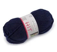 Pletací příze Hit 50 g modrá tmavá 1 ks