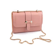 Dámská kabelka crossbody 20x14 cm pudrová 1 ks