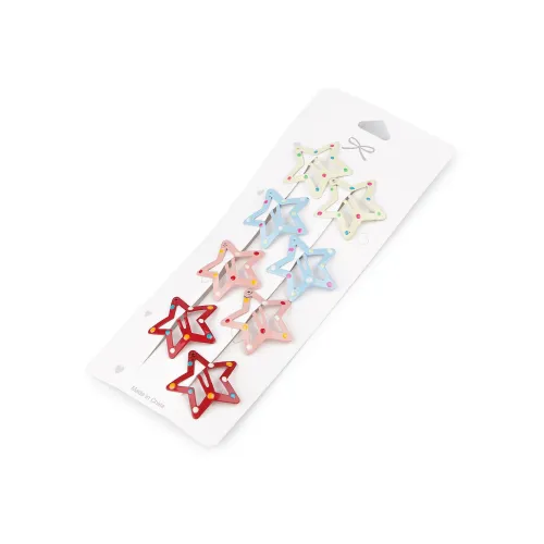 Sponka do vlasů pukačka hvězda mix 3