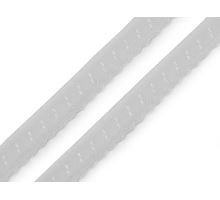 Ozdobná lemovací pruženka šíře 10 mm sv. šedá