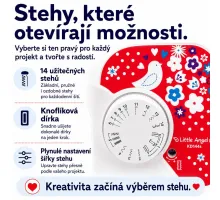 Šicí stroj Brother KD144S (2)