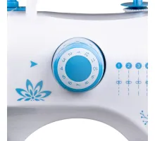 Šicí stroj Lucznik Mini Blue vč. chrániče prstů (10)