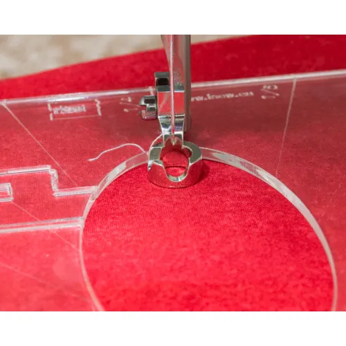 Quiltovací patka pro pravítka, velikost L