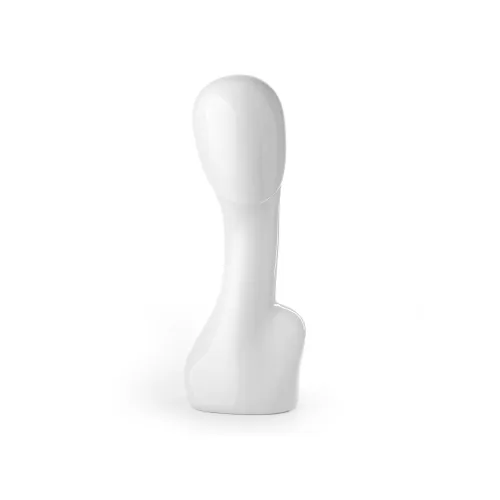 Hlava dámská aranžérská bílá 1 ks