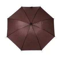 Deštník vystřelovací unisex hnědá 1 ks