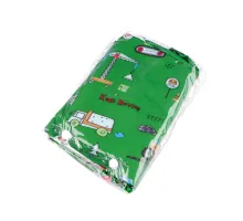 Dětská pláštěnka s obrázky zelená 1 ks