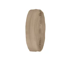 Zip spirálový No 3 metráž pro jezdce typu ASIC hnědá přírodní 25 m