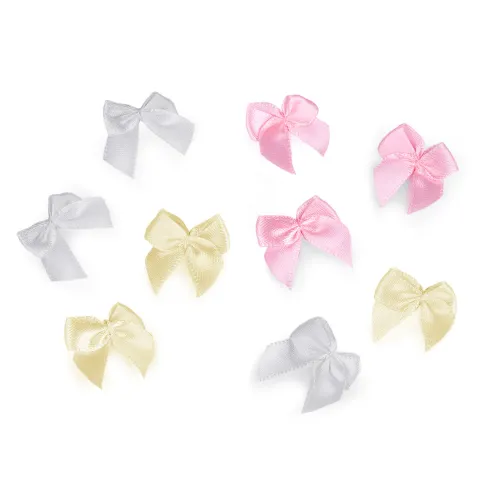 Saténová mašlička 25x25 mm