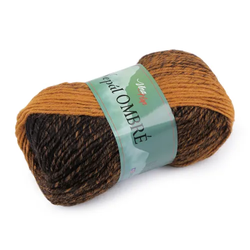 Pletací příze Nepál ombré 100 g