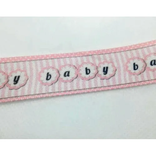 Stuha taftová 25mm Baby růžová Stuha taftová 25mm Baby růžová