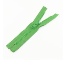 YKK Zip kostěný nedělitelný VISLON® 14cm sv. zelená