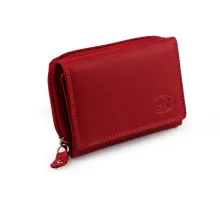 Dámská peněženka kožená červená 1 ks