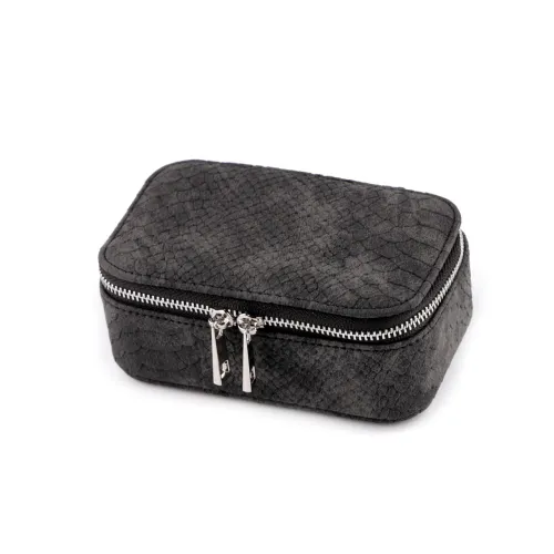 Malá šperkovnice na zip 8x13x6 cm