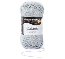 Bavlněná příze catania stříbřitá šedá 172