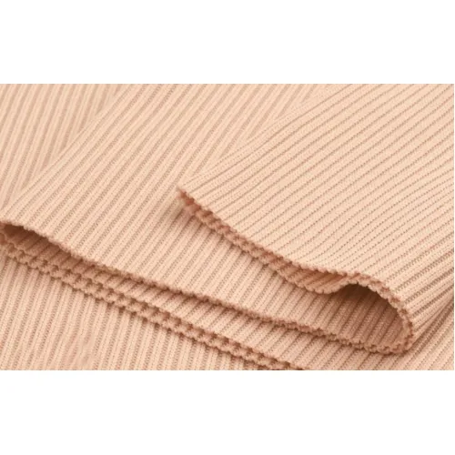 Náplety elastické žebrované - tunel 15x80 cm pískově šedá Náplety elastické žebrované - tunel 15x80 cm pískově šedá