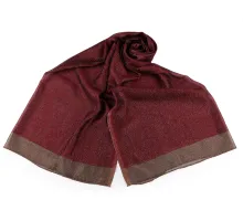 Šátek / šála s lurexem 75x190 cm vínová 1 ks