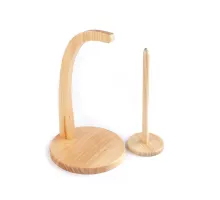 Dřevěný odvíječ přízí přírodní 1 ks