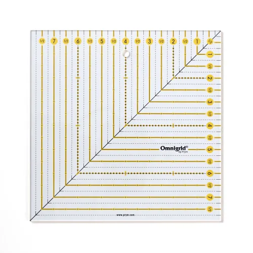 Pravítko na patchwork 8x8 inch
