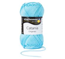Bavlněná příze catania modrý tyrkys 397