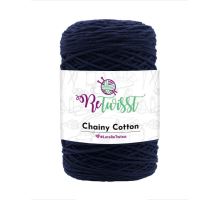 Příze Chainy Cotton 1437/12 tm. modrá